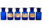 (6) Kobalt Blauwe Apothekersflessen, Antiek en Kunst, Ophalen