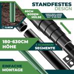 KESSER® Telescopische vlaggenmast - Verstelbaar - 6,30m - Zw, Verzenden, Nieuw