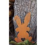 Paasdecoratie konijnen Familie Lepels | Vintage metalen, Nieuw, Verzenden