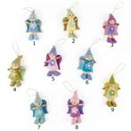 Vilten Hanger Bloemen Fee in Pasteltint - 10cm - NR 6 NIEUW, Ophalen of Verzenden, Nieuw