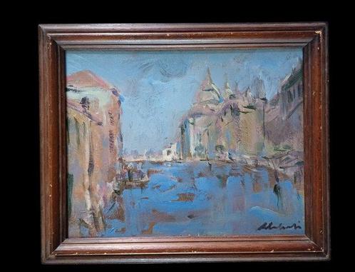 Angiolo Alebardi (1883–1969) - Veduta di Venezia, Antiek en Kunst, Kunst | Schilderijen | Klassiek