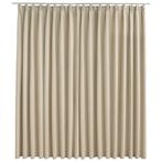 Beige Verduisterend Gordijn 290x245 cm - Tweedekansje, 200 cm of meer, Beige, Nieuw, Ophalen of Verzenden