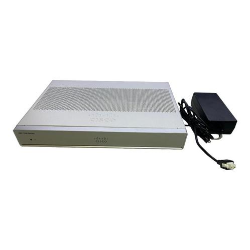 Cisco C1111-4P Gigabit router dubbele WAN Refurbished, Computers en Software, Routers en Modems, Refurbished, Router met modem