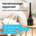 2dekans | Auronic Massage Apparaat - Nek en Rug - Draadloos, Sport en Fitness, Massageproducten, Ophalen of Verzenden, Zo goed als nieuw