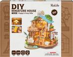 Robotime Puppy Cozy Villa Miniatuurhuisje Bouwpakket Mode..., Verzenden, Nieuw