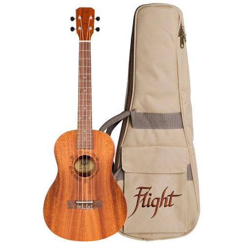 Flight Natural Series NUB310 bariton ukelele met gigbag, Muziek en Instrumenten, Snaarinstrumenten | Overige, Verzenden