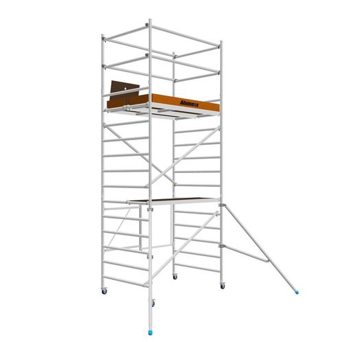 ALX kamersteiger 135 x 190 x 5.7 mtr. werkhoogte, Doe-het-zelf en Verbouw, Steigers, Rolsteiger of Kamersteiger, Nieuw, Verzenden