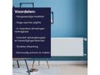 Plieger Compact Paneelradiator Type 11 Vlak - Wit - 50 x 40, Huis en Inrichting, Verzenden, Zo goed als nieuw