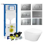 Geberit UP320 Toiletset set24 Wiesbaden Vesta Rimless 52 cm, Ophalen of Verzenden, Nieuw, Overige typen