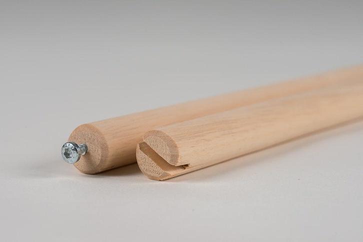 Houten zitstok 14mm voor vogels – geschikt voor broedkooien, Dieren en Toebehoren, Vogels | Toebehoren, Nieuw, Verzenden