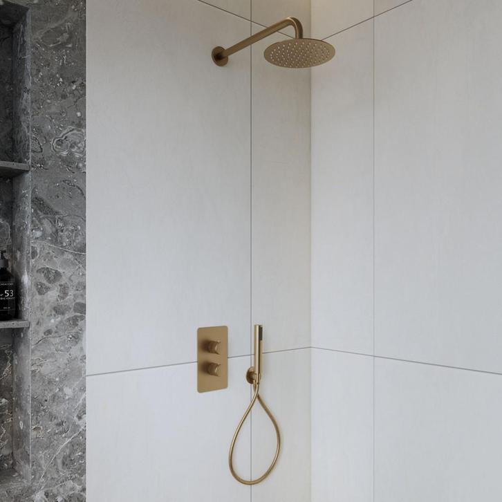 Inbouw Regendouche Set | BWS Colorato | Met Handdouche |, Doe-het-zelf en Verbouw, Sanitair, Kraan, Nieuw, Ophalen of Verzenden