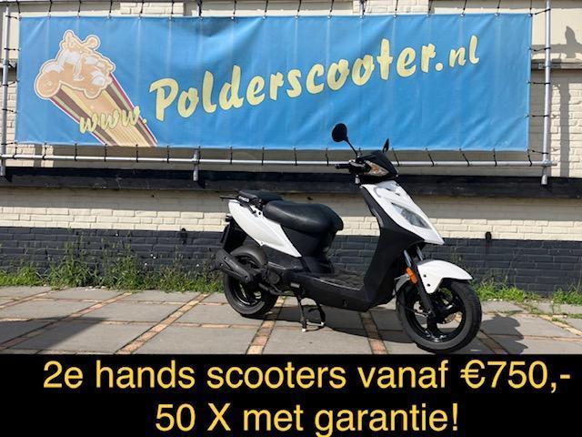 50X 2e hands scooter kymco / Sym /Peugeot vanaf €750,-!, Fietsen en Brommers, Scooters | Overige merken, Gebruikt, Ophalen