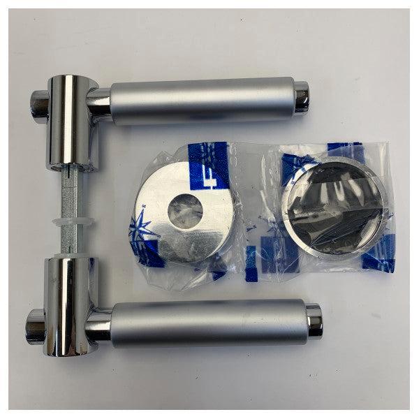 Bieden: Foresti Suardi Silver Chrome Brass Door, Watersport en Boten, Bootonderdelen, Kombuis en Sanitair, Nieuw, Zeilboot of Motorboot