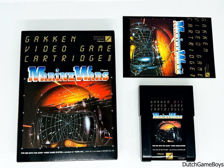Atari 2600 - Gakken - Marine Wars - VGC, Spelcomputers en Games, Games | Atari, Gebruikt, Verzenden