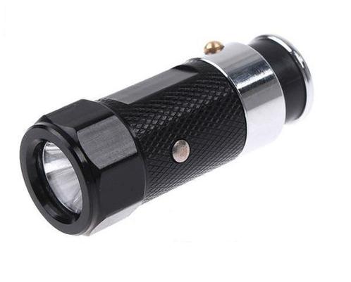 LED zaklamp oplaadbaar via sigaretten plug 5,6 cm, Caravans en Kamperen, Zaklampen, Ophalen of Verzenden