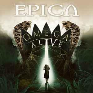 lp box - Epica - Omega Alive, Cd's en Dvd's, Vinyl | Hardrock en Metal, Zo goed als nieuw, Verzenden