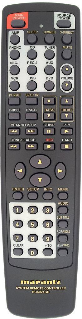 Afstandsbediening Marantz rc4021sr sr4021 sr770, Audio, Tv en Foto, Afstandsbedieningen, Origineel, Nieuw, Ophalen of Verzenden