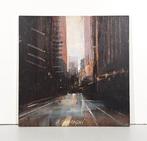 Agostino Cancogni (1950) - Città al tramonto, Antiek en Kunst