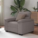 vidaXL Sofastoel Taupe 60 cm Stof, Huis en Inrichting, Verzenden, Nieuw, Stof