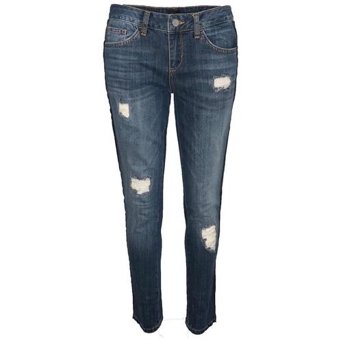 Liu Jo • blauwe destroyed jeans • W28, Kleding | Dames, Broeken en Pantalons, Blauw, Nieuw, Verzenden