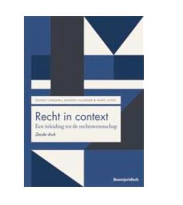 Recht in context, 9789462907652 beschikbaar voor biedingen