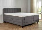 ACTIE! Elektrische boxspring Vienna 180 200 Antraciet, Verzenden, 180 cm, 200 cm, Nieuw