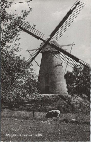 ENSCHEDE - Lonneker Molen, Verzamelen, Ansichtkaarten | Nederland, Verzenden