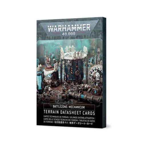 Battlezone Mechanicum Terrain Datasheet Cards (Warhammer, Hobby en Vrije tijd, Wargaming, Nieuw, Ophalen of Verzenden