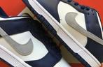 Nike - Dunk Low, Midnight Navy - Light Smoke Grey - Sneakers, Nieuw