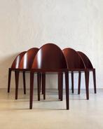 Driade - Philippe Starck - Stoel (6) - Royalton 44 - Mahonie, Antiek en Kunst, Kunst | Designobjecten