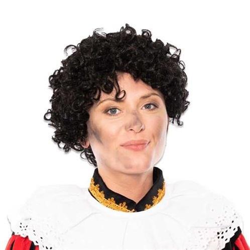 Pietenpruik Black Jack Kanekalon, Hobby en Vrije tijd, Feestartikelen, Nieuw, Verzenden