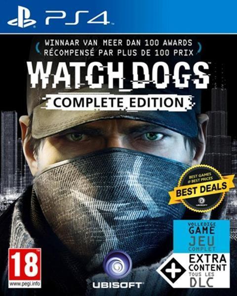 Watch Dogs - Complete Edition PS4 Garantie & morgen in huis!, Spelcomputers en Games, Games | Sony PlayStation 4, 1 speler, Zo goed als nieuw