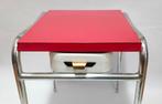 Bijzettafel - Hout, Messing, Metaal, Plastic, Polyester,