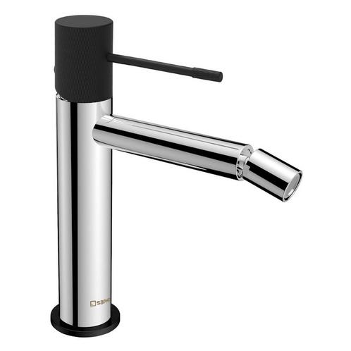 Bidet Mengkraan Sapho Solaris Chroom/Mat Zwart, Doe-het-zelf en Verbouw, Sanitair, Kraan, Nieuw, Chroom, Ophalen of Verzenden