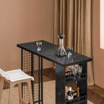 2dekans | SoBuy Moderne Bartafel - Met Flessen en, Huis en Inrichting, Tafels | Eettafels, Ophalen of Verzenden, Zo goed als nieuw