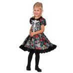 Halloween Pequena Calavera Kostuum Kind 3/4 jaar, Verzenden, Nieuw