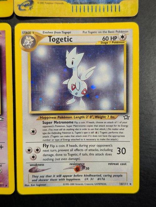 Wizards of The Coast - 9 Card - Pokémon - Holo Rare e, Hobby en Vrije tijd, Verzamelkaartspellen | Pokémon