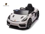 Porsche Spyder RS, 12 volt Kinder Accu Auto, rubberen ban..., Verzenden, Nieuw