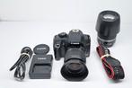 Occ. Canon EOS 1000D + 18-55 + 55-250   *630*, Spiegelreflex, Canon, Ophalen of Verzenden, Zo goed als nieuw