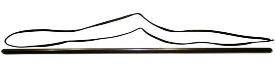 PCG55901107 Porsche Gieten voor rocker paneel voor 356, Auto-onderdelen, Carrosserie en Plaatwerk, Verzenden