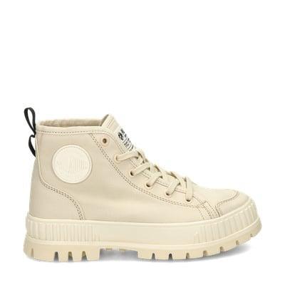 Palladium Pallashock veterboots voor dames in het Beige, Kleding | Dames, Schoenen, Lage of Enkellaarzen, Beige, Nieuw, Verzenden