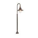 Klassieke buiten lantaarn antiek goud 100 cm IP44 - Daphne, Tuin en Terras, Buitenverlichting, Nieuw, Minder dan 50 watt