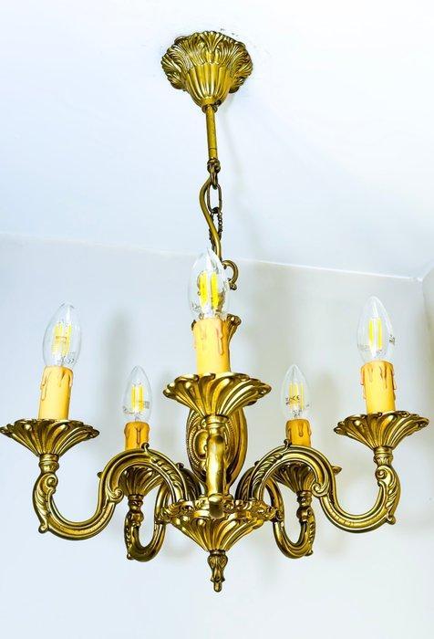 Kroonluchter - Verguld brons, Antiek en Kunst, Curiosa en Brocante