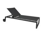 Stern nRobin ligstoel aluminium - Antraciet/koolstof, Tuin en Terras, Tuinstoelen, Ophalen of Verzenden, Nieuw