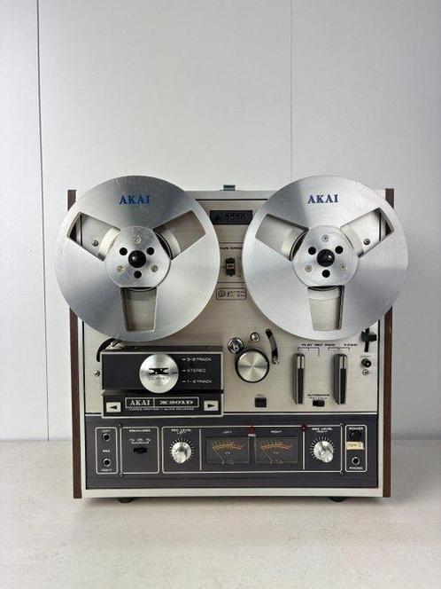 Akai - X-201D - 4 sporen Reel-to-reel deck 18 cm, Audio, Tv en Foto, Radio's