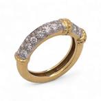 Ring Kutchinsky vintage 18kt goud 0,36 ct. diamant bandring., Nieuw