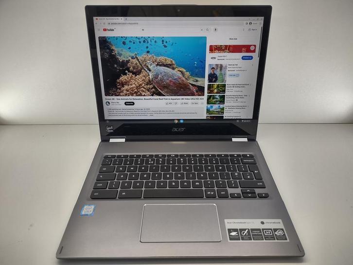 ACER SPIN 13 CP713 chromebook met i5, 8GB ram, 64 GB ssd, Computers en Software, Chromebooks, 13 inch, 128 GB, Touchscreen, Qwerty