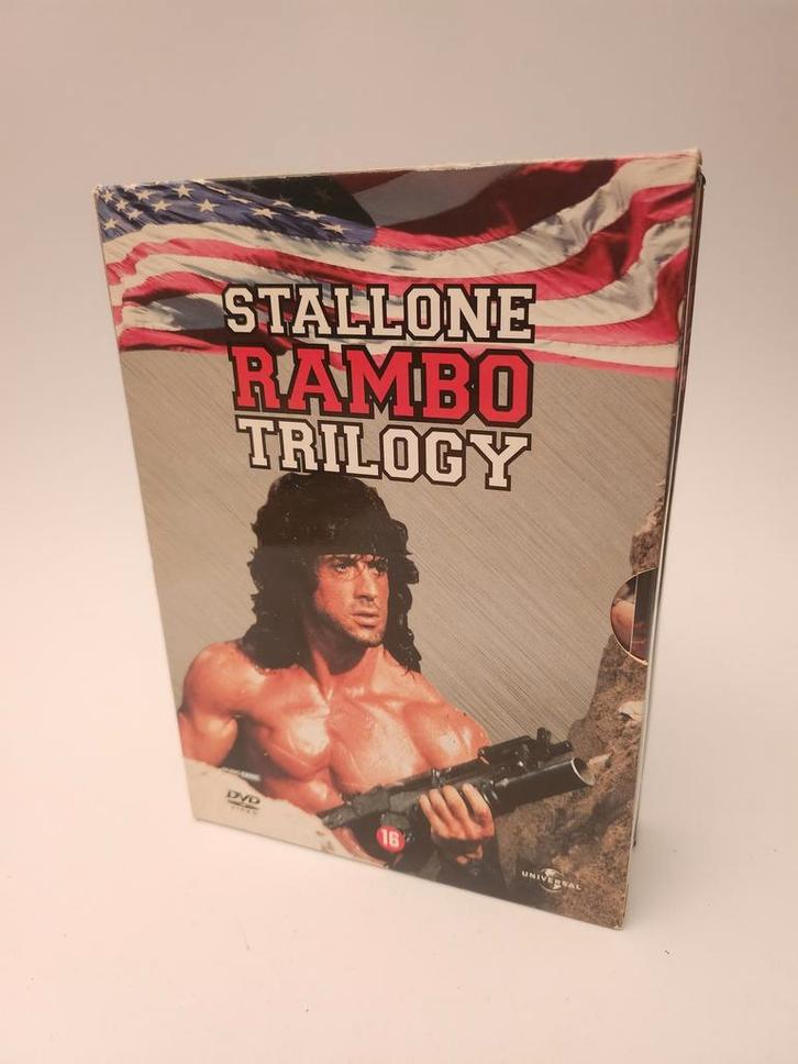 Stallone Rambo Trilogy Box DVD, Cd's en Dvd's, Dvd's | Overige Dvd's, Ophalen of Verzenden