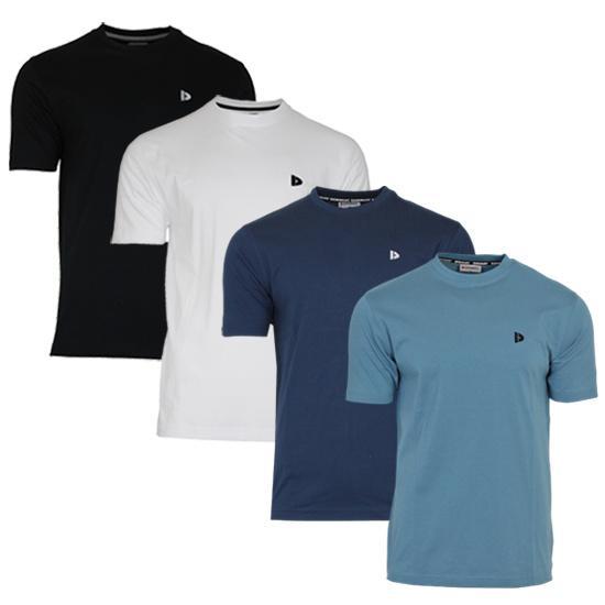Donnay Donnay Heren - 4-Pack - T-Shirt Vince -, Kleding | Heren, T-shirts, Nieuw, Verzenden