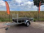 Nieuw degelijke enkelas bakwagens 257 x 131 cm, Auto diversen, Aanhangers en Bagagewagens, Ophalen, Nieuw